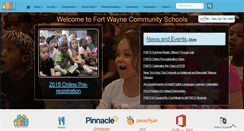 Desktop Screenshot of fortwayneschools.org